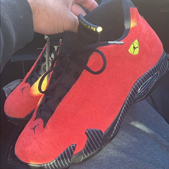 Air Jordan’s Ferrari Retro 14’s - Picture 1 of 5